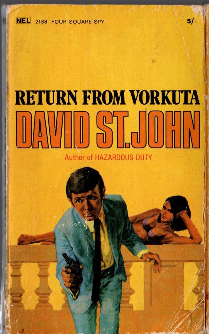 David St John  RETURN FROM VORKUTA front book cover image