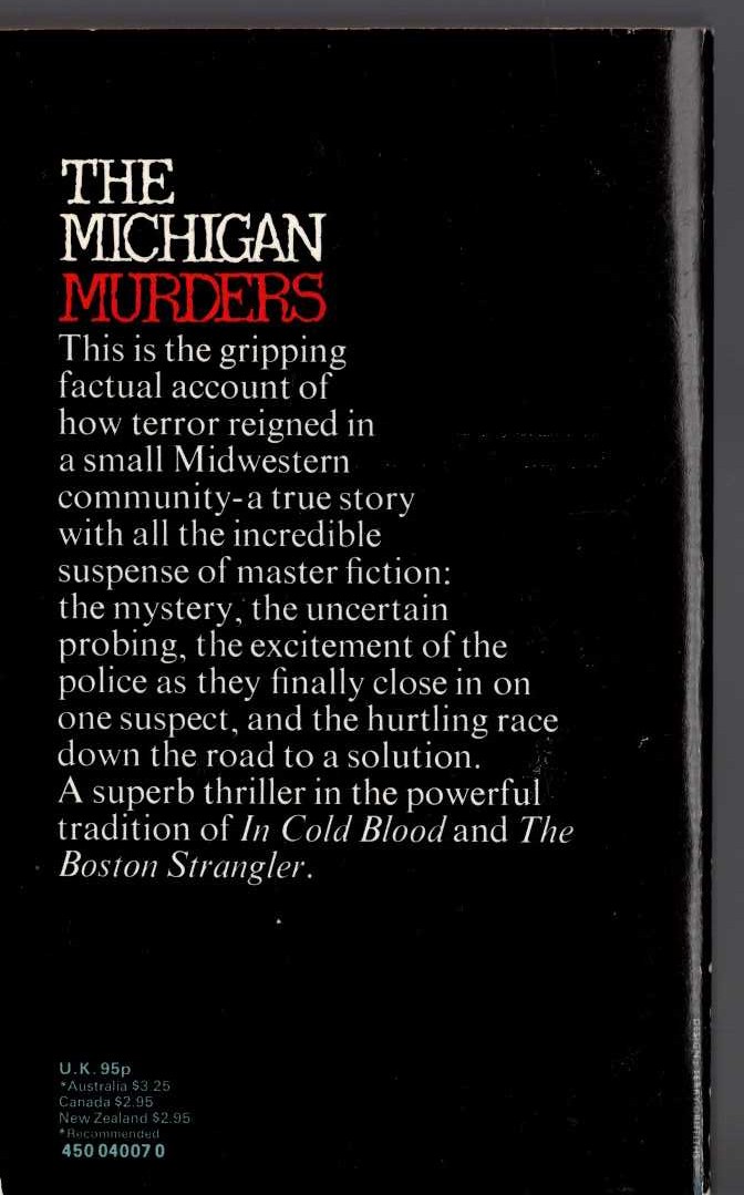 Ross Macdonald  THE NAME IS ARCHER magnified rear book cover image