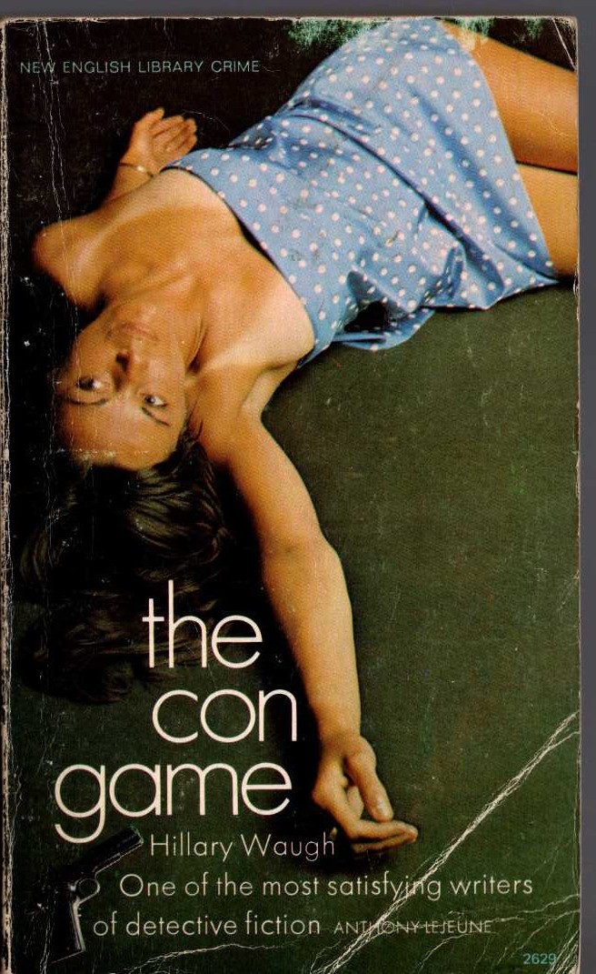 Hillary Waugh  THE CON GAME front book cover image