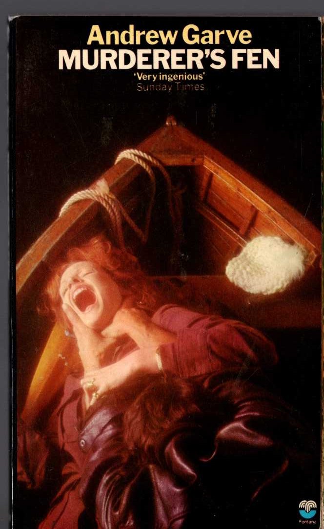 Andrew Garve  MURDERER'S FEN front book cover image