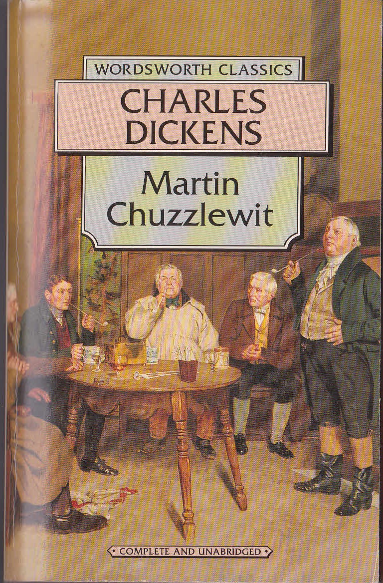 Charles Dickens  MARTIN CHUZZLEWIT front book cover image