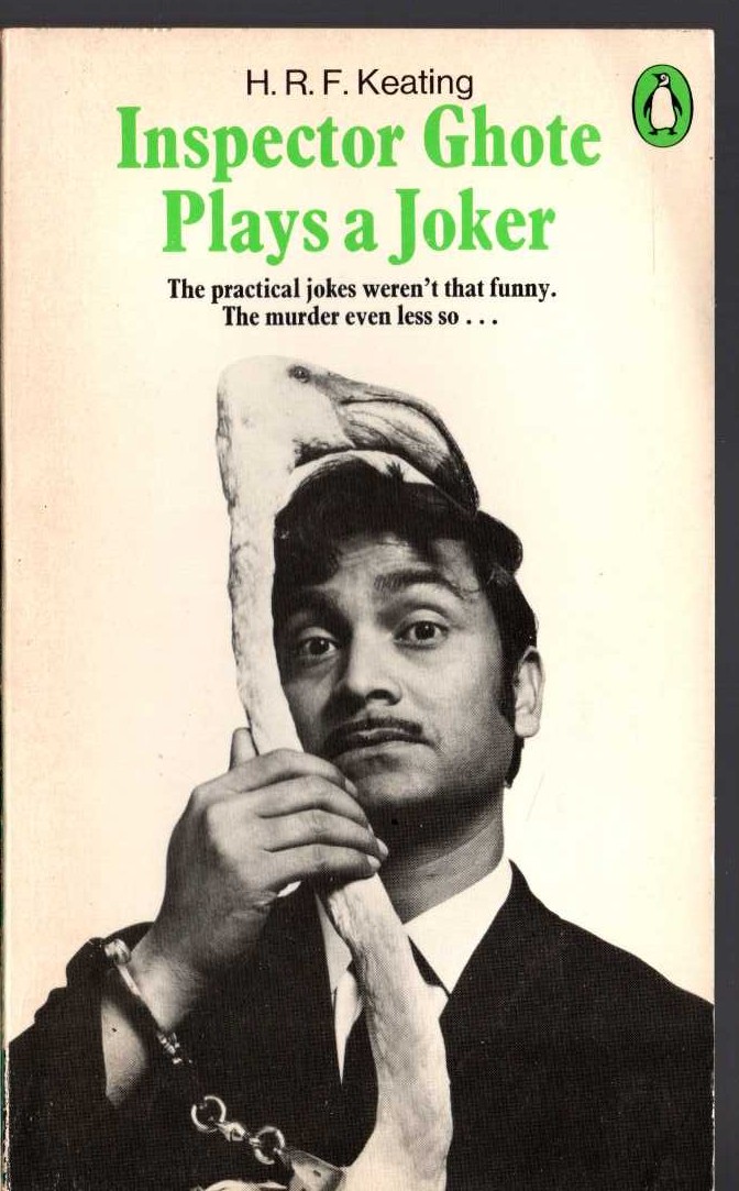 H.R.F. Keating  INSPECTOR GHOTE PLAYS A JOKER front book cover image