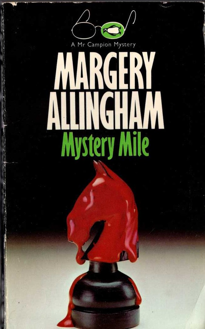 Margery Allingham  MYSTERY MILE front book cover image