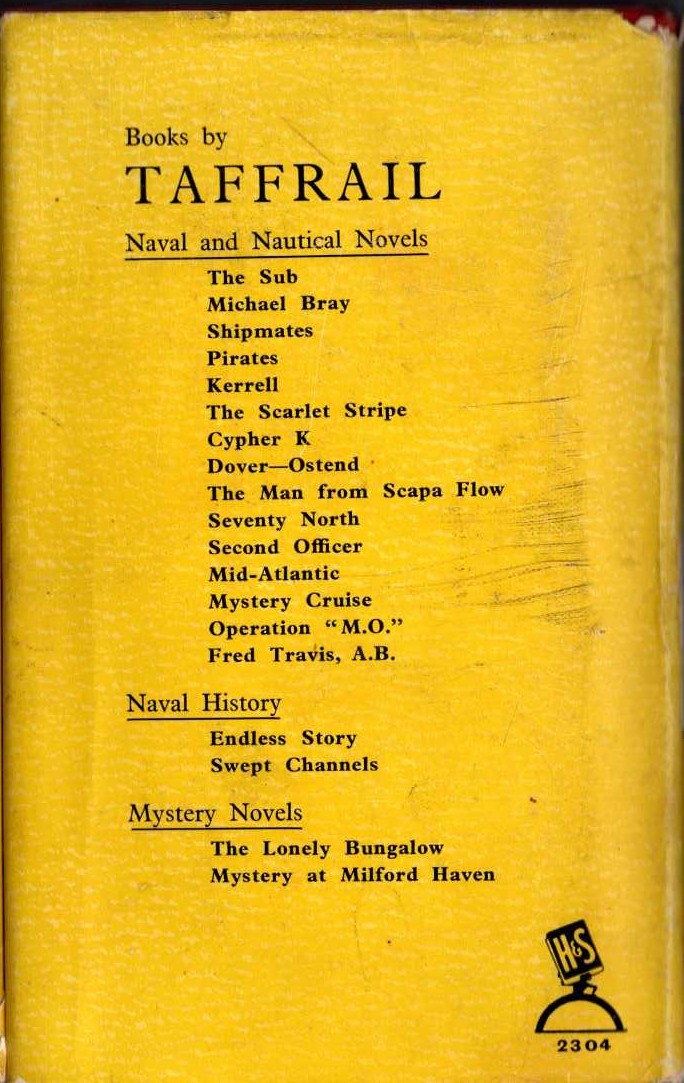 MYSTERY CRUISE magnified rear book cover image