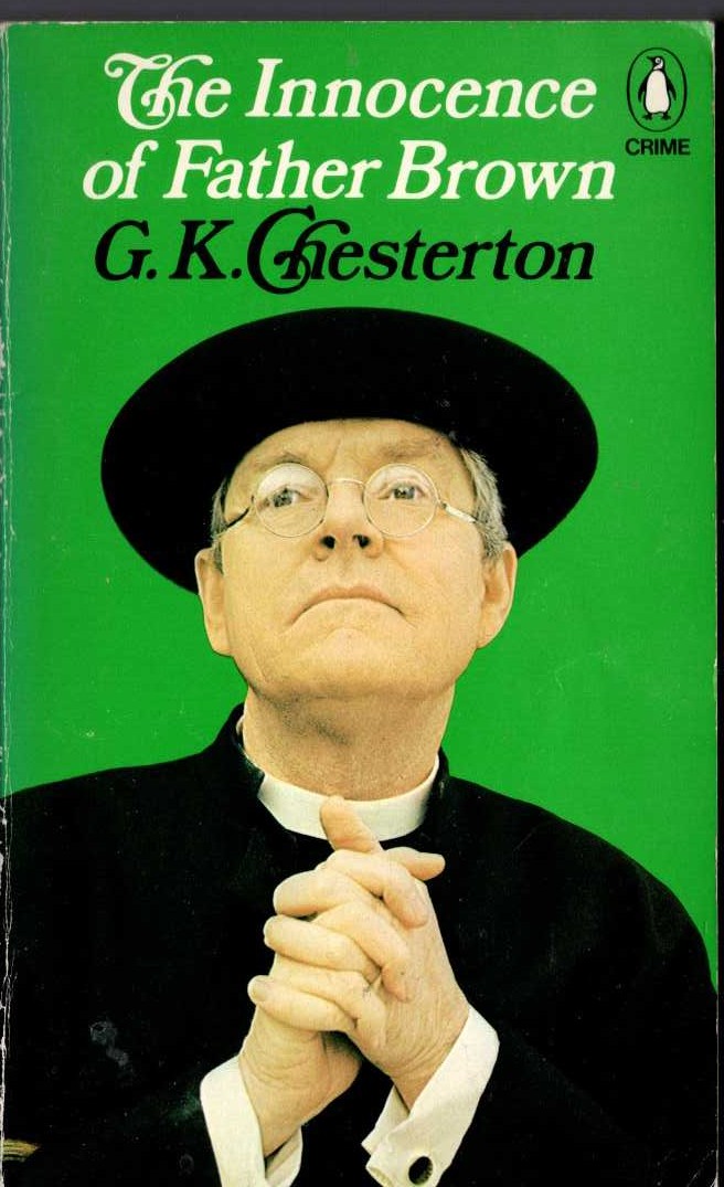 G.K. Chesterton  THE INNOCENCE OF FATHER BROWN (TV tie-in) front book cover image