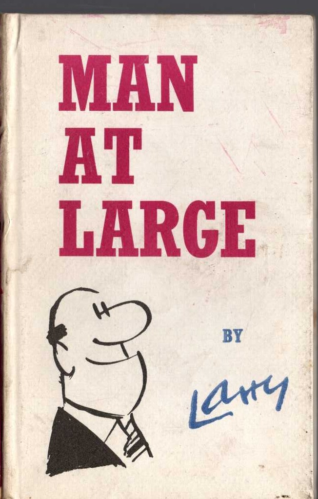 MAN AT LARGE front book cover image