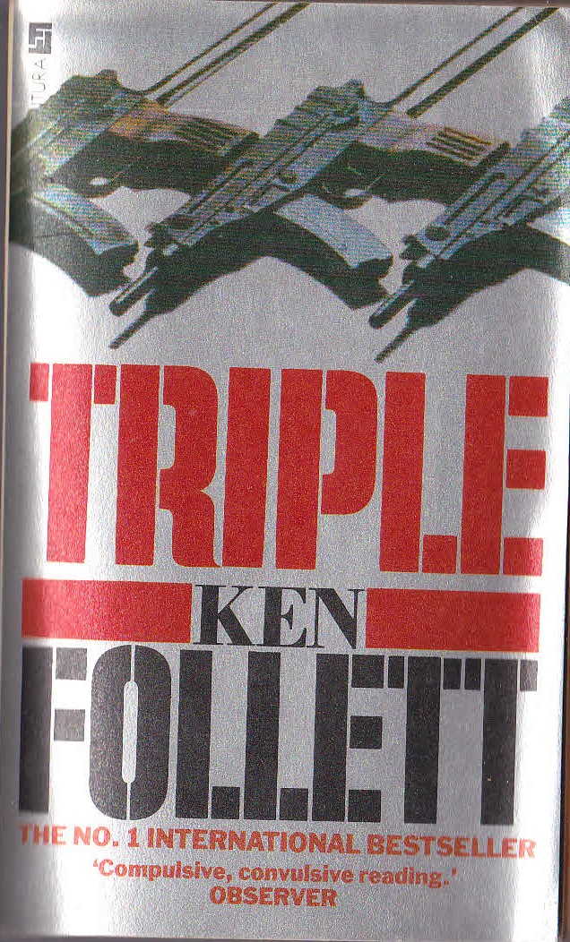 Ken Follett  TRIPLE front book cover image