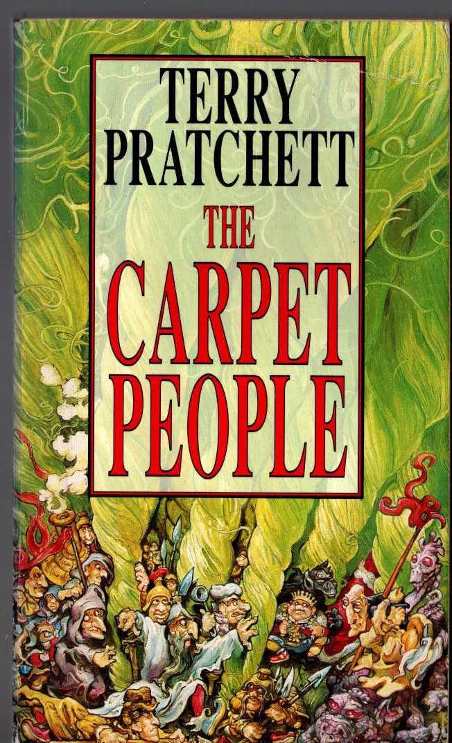 Terry Pratchett  THE CARPET PEOPLE front book cover image