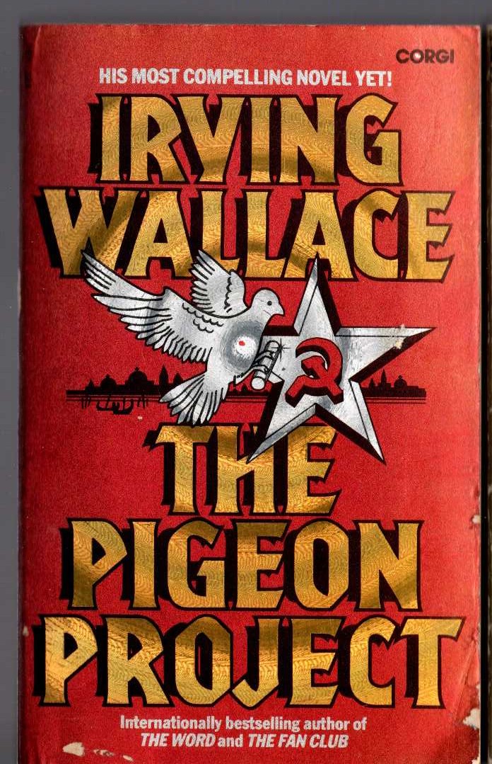Irving Wallace  THE PIGEON PROJECT front book cover image