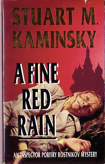 Stuart M. Kaminsky  A FINE RED RAIN front book cover image