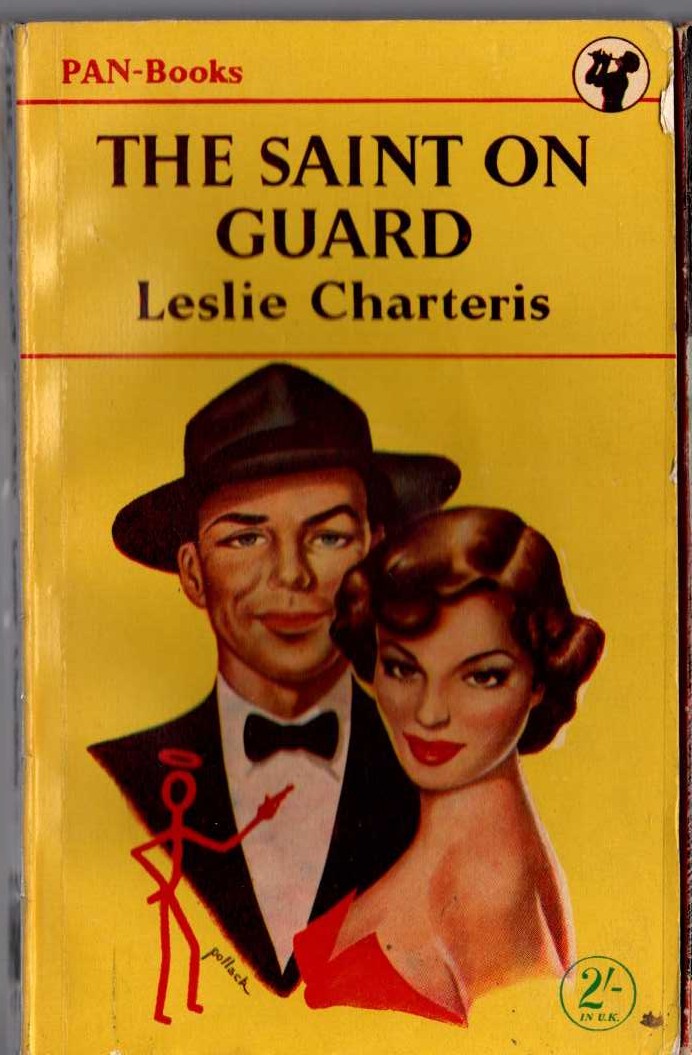 Leslie Charteris  THE SAINT ON GUARD front book cover image
