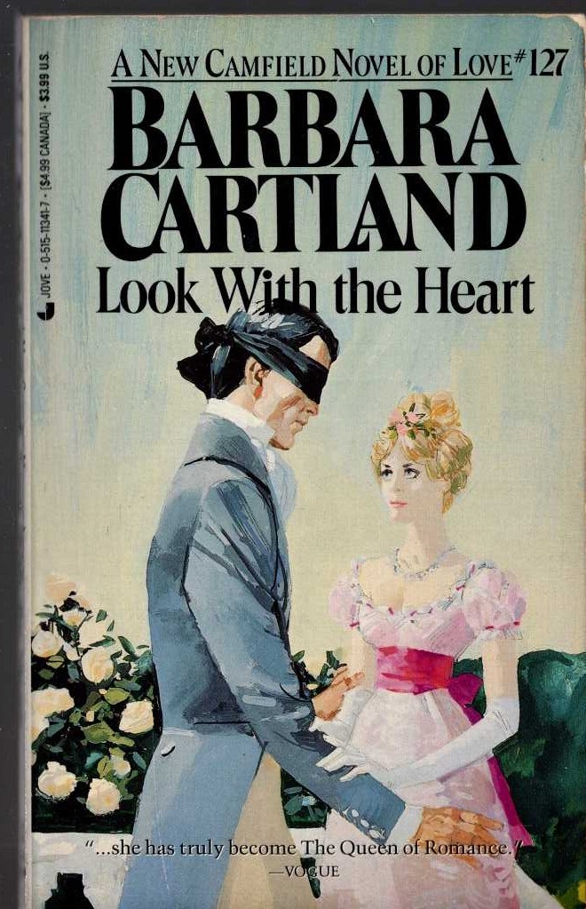 Barbara Cartland  LOOK WITH THE HEART front book cover image