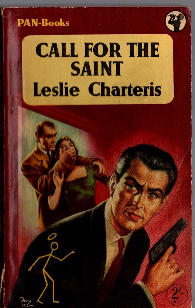 Leslie Charteris  CALL FOR THE SAINT front book cover image