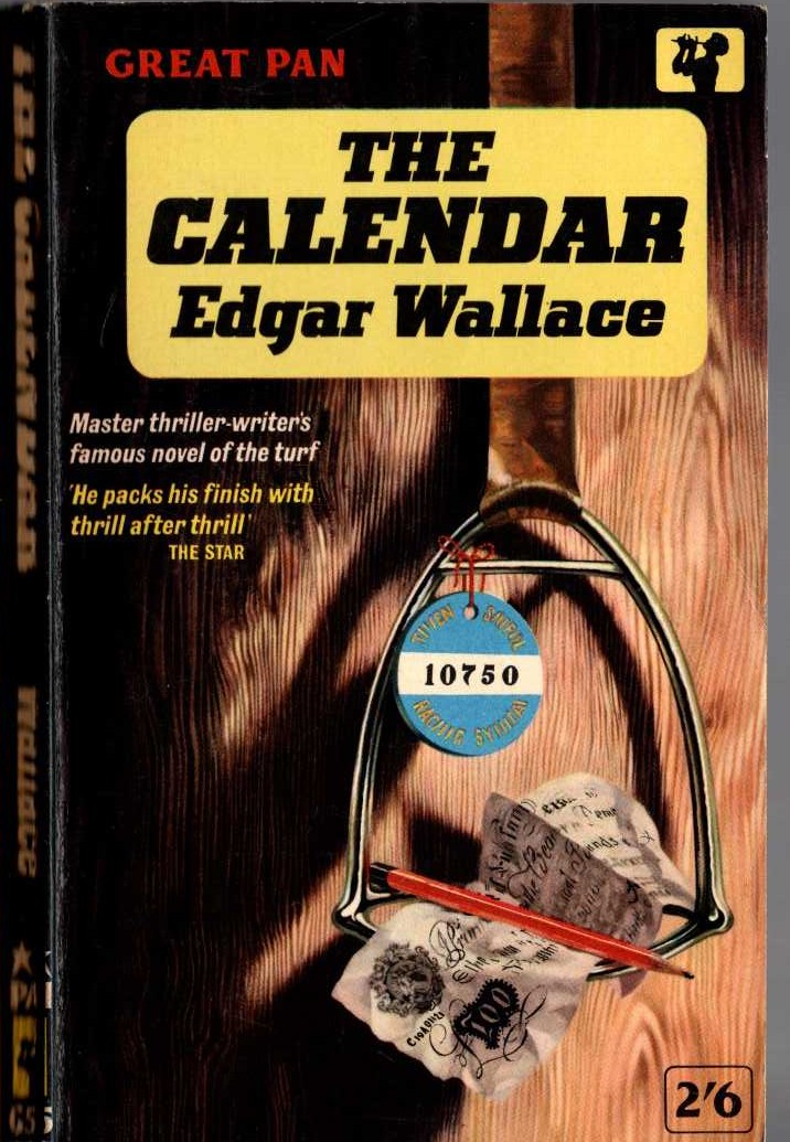 Edgar Wallace  THE CALENDAR front book cover image