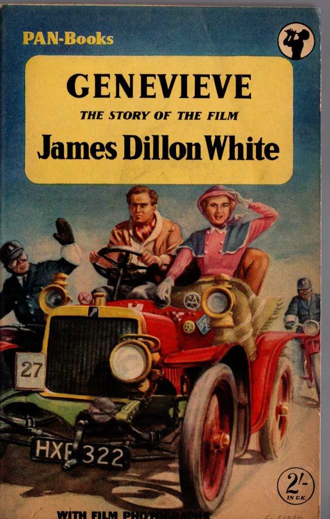JAmes Dillon White  GENEVIEVE front book cover image