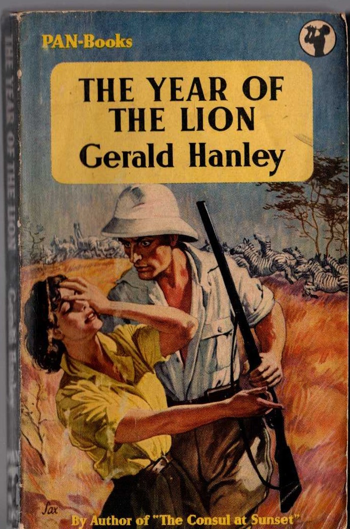 Gerald Hanley  THE YEAR OF THE LION front book cover image