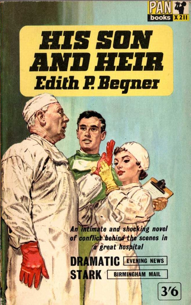 Edith P. Begner  HIS SON AND HEIR front book cover image