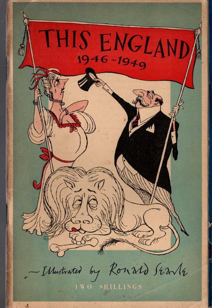 Audrey Hilton (edits) THIS ENGLAND 1946 - 1949 front book cover image