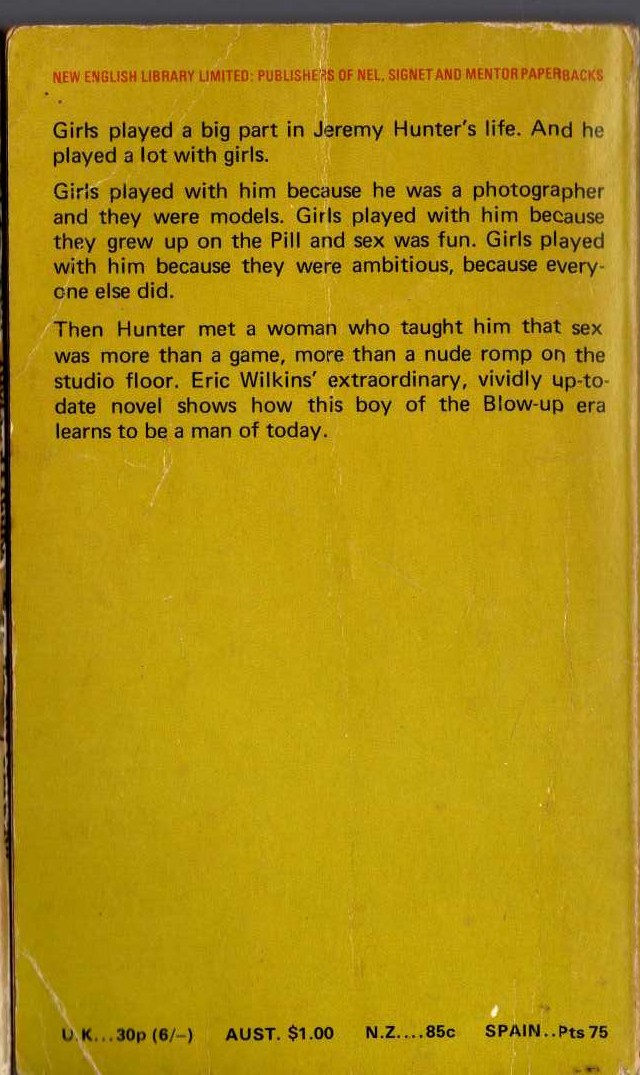 Eric Wilkins  THE NAME OF THE GAME magnified rear book cover image