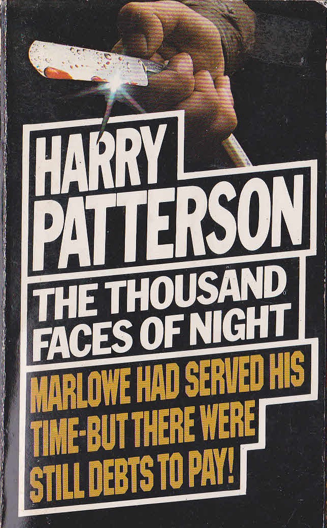 Harry Patterson  THE THOUSAND FACES OF NIGHT front book cover image