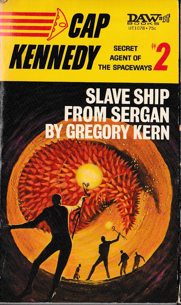 Gregory Kern  SLAVE SHIP FROM SERGAN front book cover image