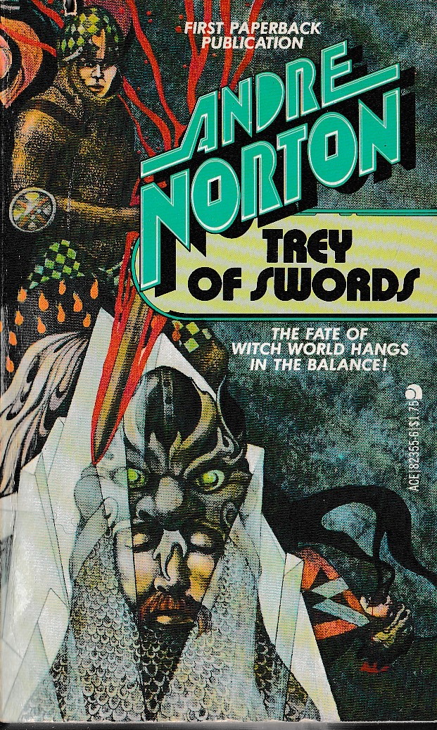 Andre Norton  TREY OF SWORDS front book cover image