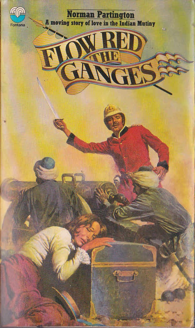 Norman Partington  FLOW RED THE GANGES front book cover image
