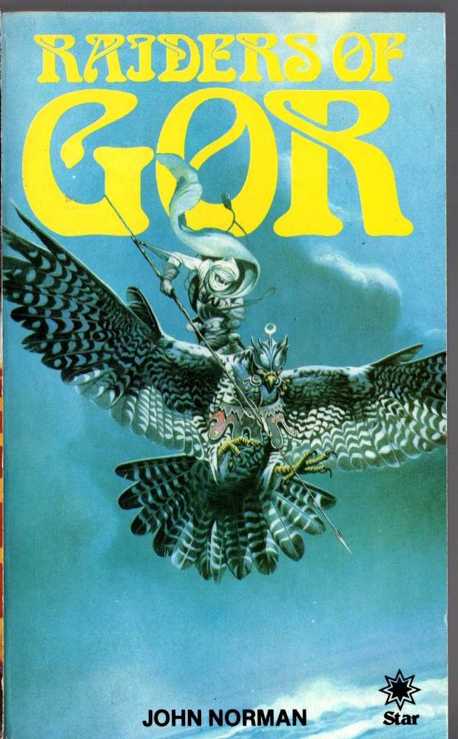 John Norman  RAIDERS OF GOR front book cover image