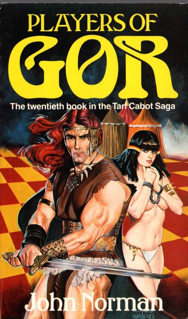 John Norman  PLAYERS OF GOR front book cover image