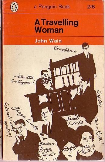 John Wain  A TRAVELLING WOMAN front book cover image