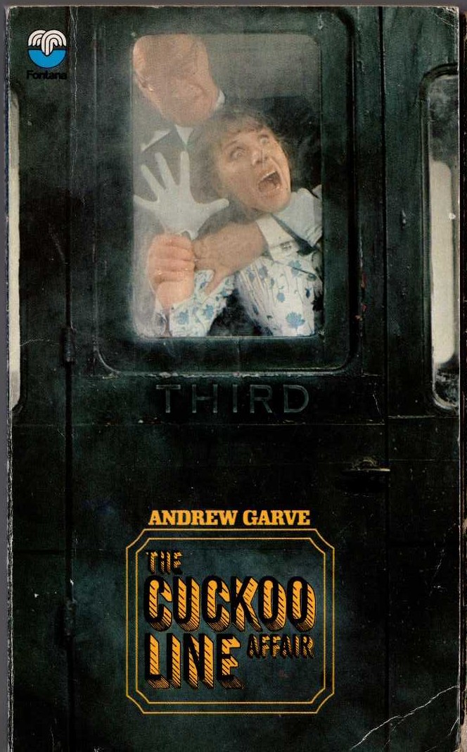 Andrew Garve  THE CUCKOO LINE AFFAIR front book cover image