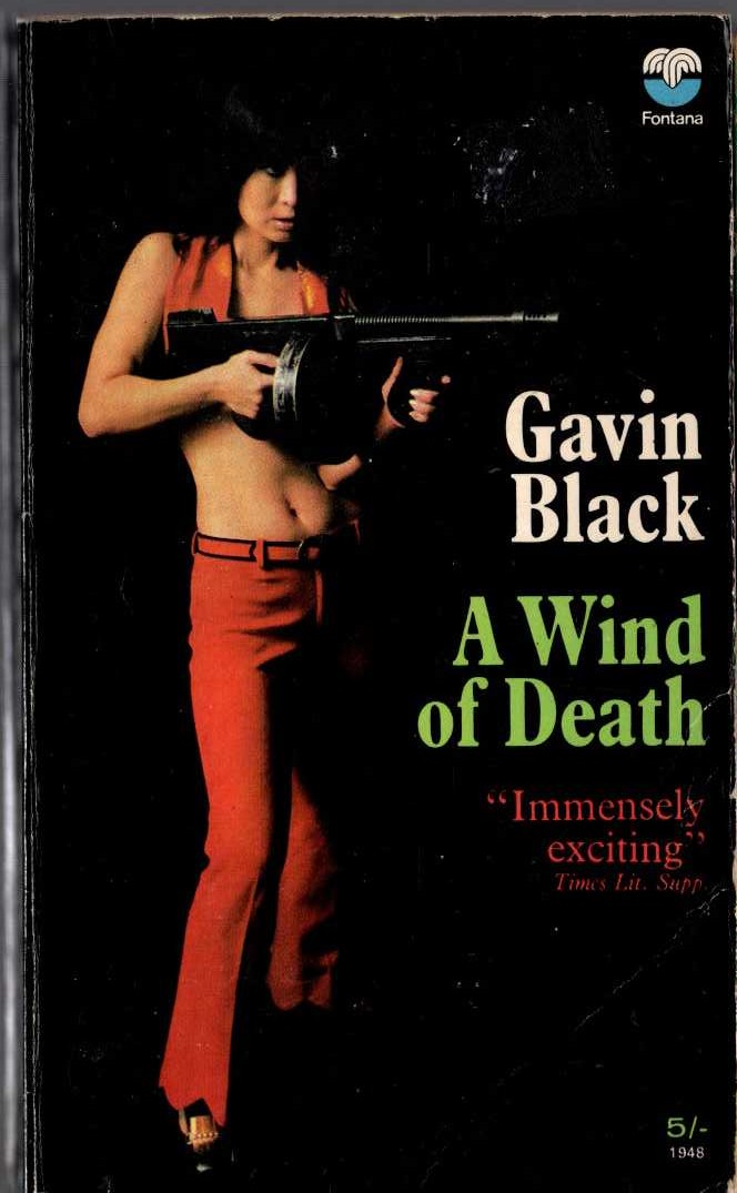 Gavin Black  A WIND OF DEATH front book cover image