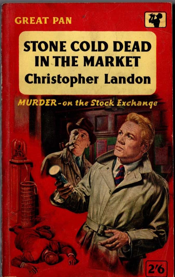 Christopher Landon  STONE COLD DEAD IN THE MARKET front book cover image