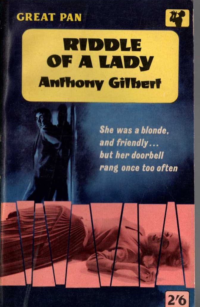 Anthony Gilbert  RIDDLE OF A LADY front book cover image
