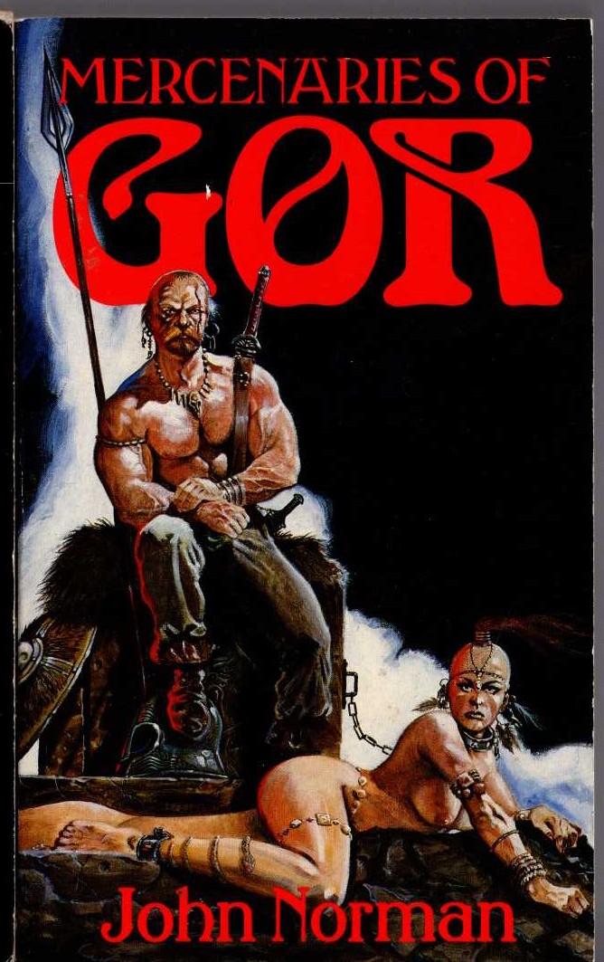 John Norman  MERCENARIES OF GOR front book cover image