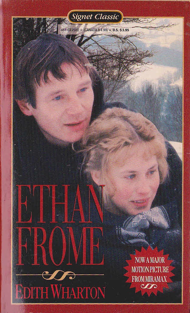 Edith Wharton  ETHAN FROME (Liam Neeson) front book cover image