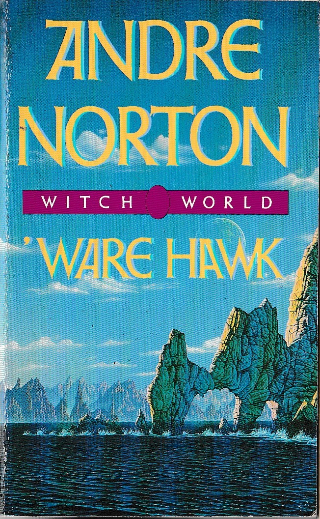 Andre Norton  'WARE HAWK front book cover image