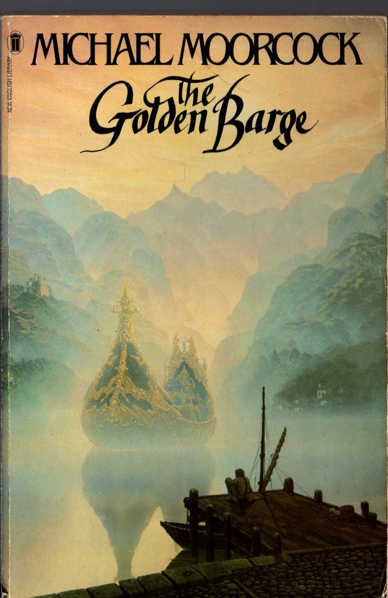 Michael Moorcock  THE GOLDEN BARGE front book cover image