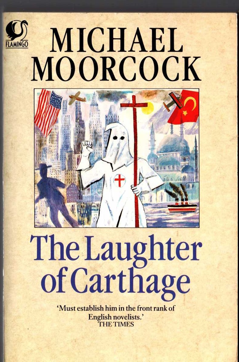 Michael Moorcock  THE LAUGHTER OF CARTHAGE front book cover image