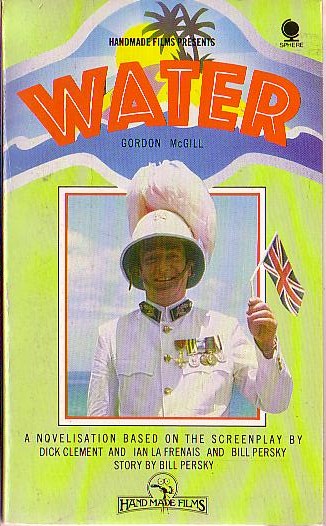 Gordon McGill  WATER (Michael Caine) front book cover image