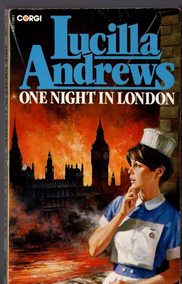 Lucilla Andrews  ONE NIGHT IN LONDON front book cover image