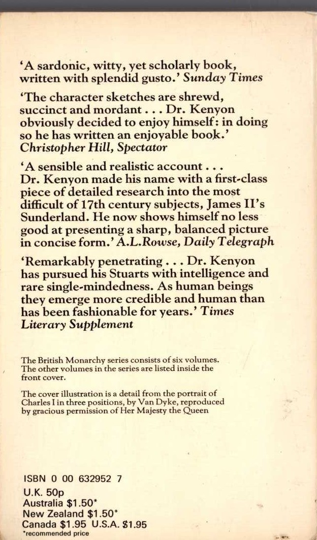 W_Howard Baker TREASON REMEMBERED .Mayflower 1967 magnified rear cover image