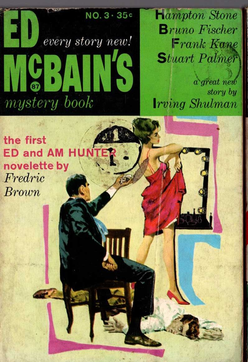 Ed McBain (edits) ED MCBAIN'S MYSTERY BOOK. No.3 front book cover image