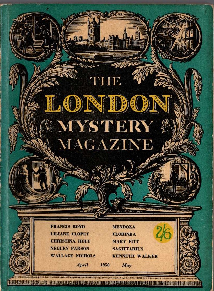 Various   THE LONDON MYSTERY MAGAZINE. April-May 1950 front book cover image