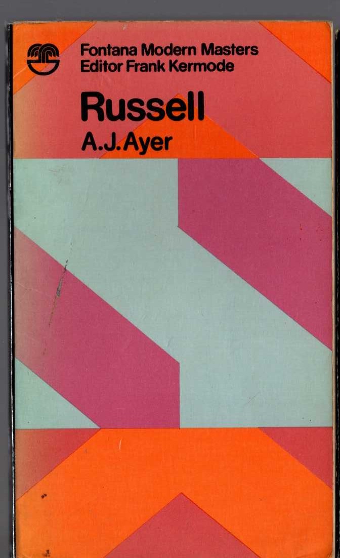 Ayerm A.J.   [BERTRAND] RUSSELL front book cover image