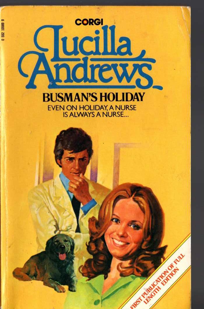 Lucilla Andrews  BUSMAN'S HOLIDAY front book cover image