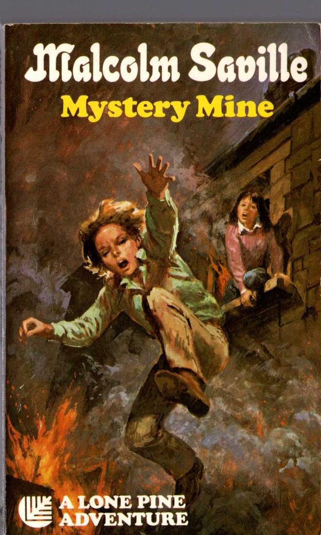 Malcolm Saville  MYSTERY MINE front book cover image