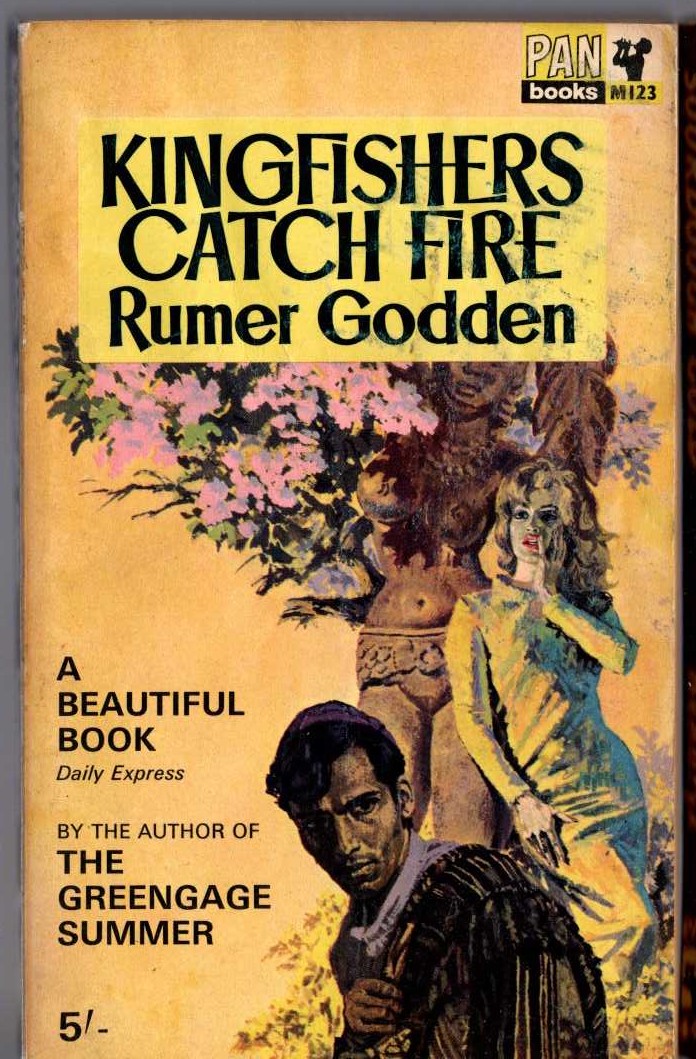 Rumer Godden  KINGFISHERS CATCH FIRE front book cover image