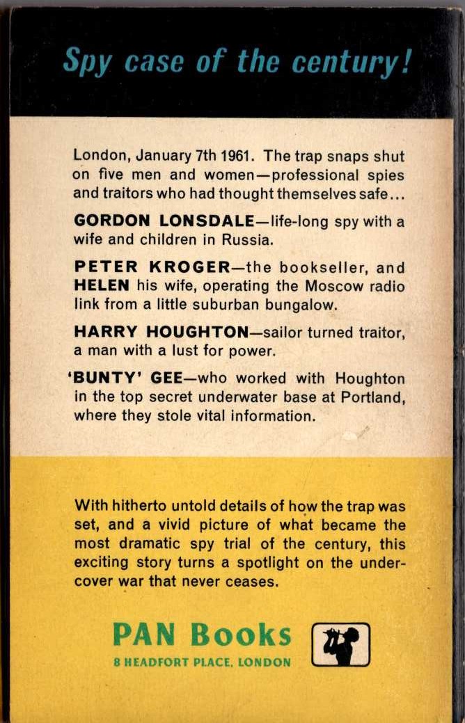 Arthur Tietjen  SOVIET SPY RING magnified rear book cover image