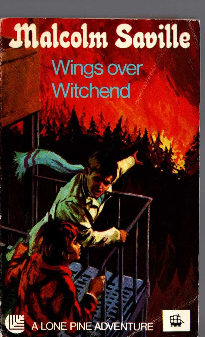 Malcolm Saville  WINGS OVER WITCHEND front book cover image